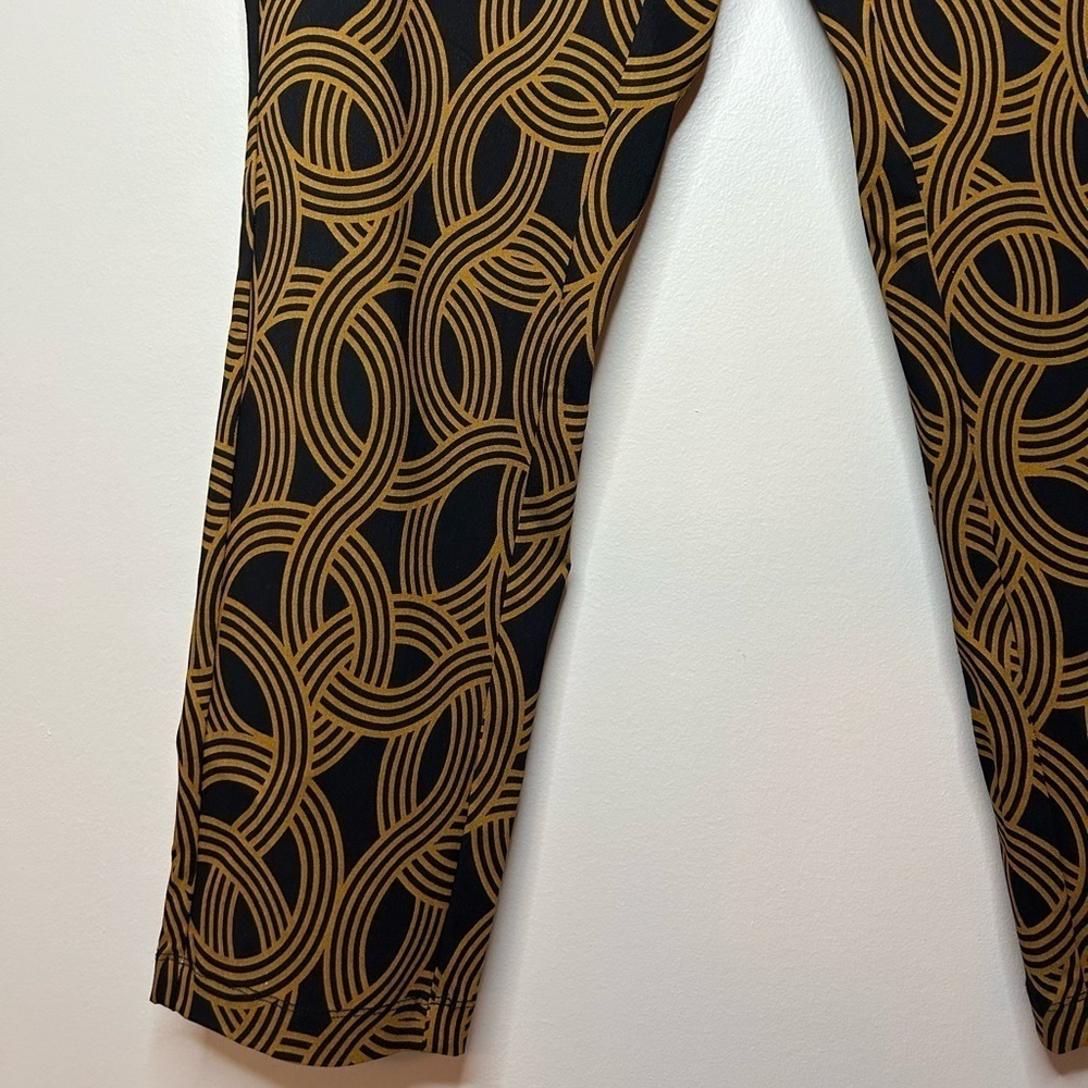 Who What Wear Swirling Rings High Waist Wide Leg Pants Size 10 - Picture 4 of 6